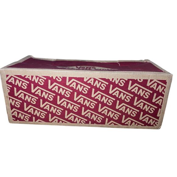 Brand New Vintage Vans Blue Checkerboard with Box Youth/Mens 6.5, Womens Size 8 - Picture 7 of 7